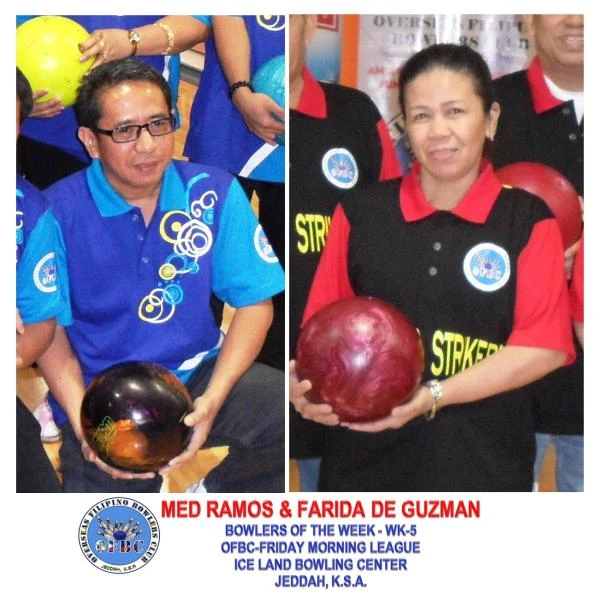 Pairs & Spares Team of the Week anew in OFBC Morning League