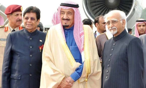 Crown Prince Salman arrives in New Delhi