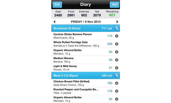MyFitnessPal helps you stay in shape