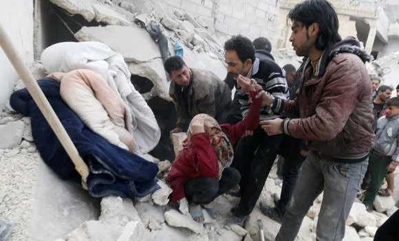 Assad barrel bomb kills 83 in Aleppo