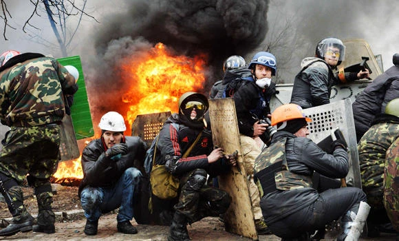 Melee in Kiev: 33 people dead, 67 police captured