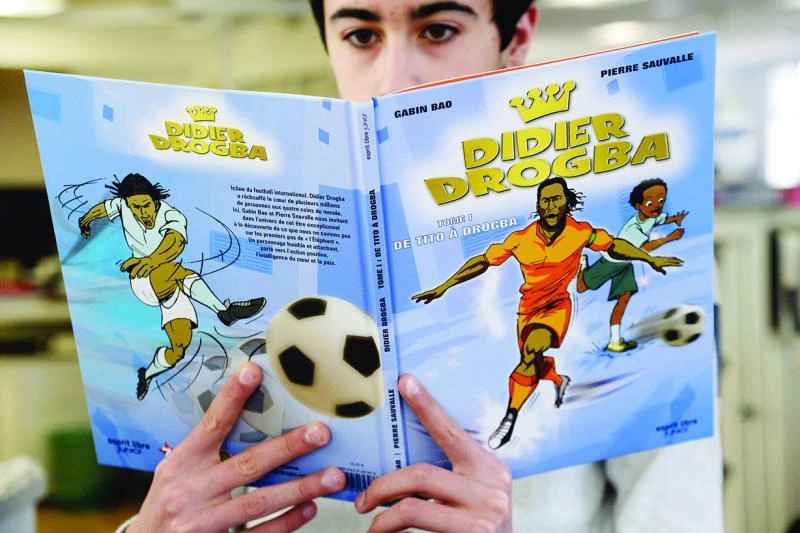 Football star’s life story told in cartoon form