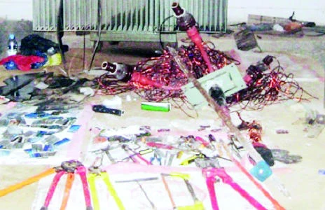Police arrest two for stealing hardware
