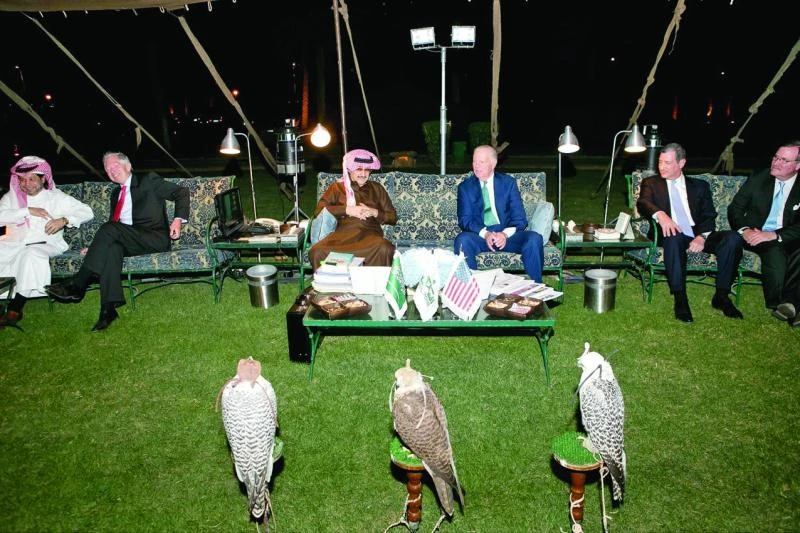 Prince Alwaleed and US delegation in key Riyadh talks