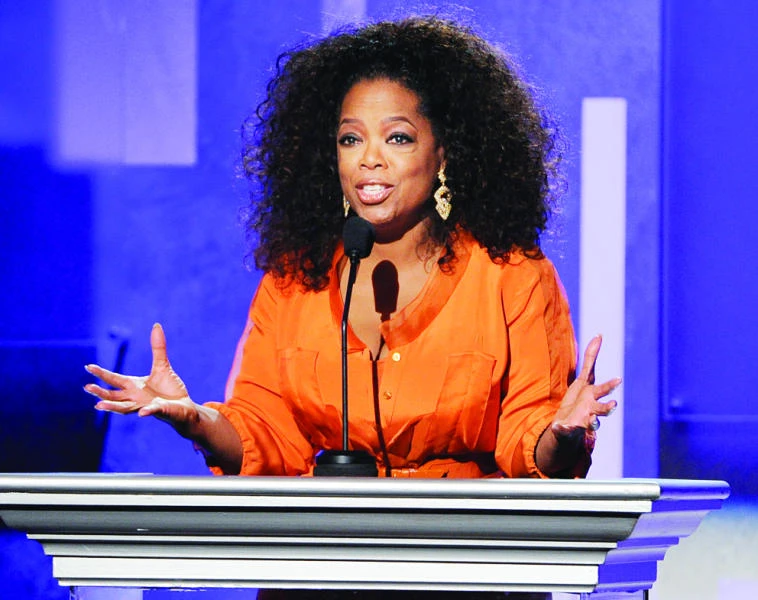Winfrey to publish book of her columns