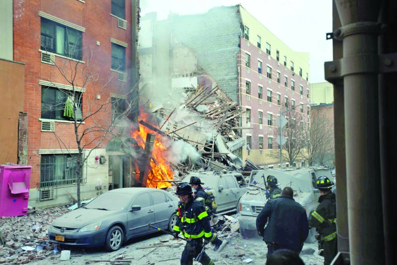 Rescuers comb NY buildings after blast; 9 still missing