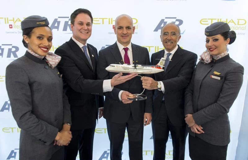 Etihad Regional leases four ATR 72-500 aircraft