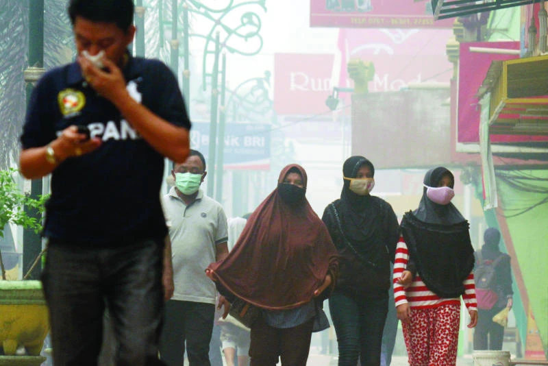 Indonesian president orders action to fight forest blaze