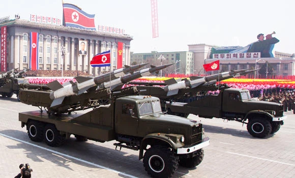 Pyongyang ‘fires’ 18 rockets into sea