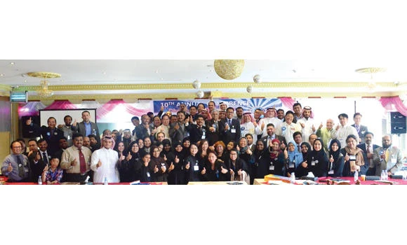 Toastmaster clubs bring together speakers from different countries