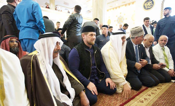 Chechen leader opens $10m new mosque in Israeli Arab village
