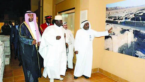 Gambian president wraps up visit