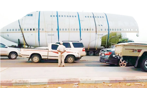 Plane luck: Jumbo meal in a jumbo jet