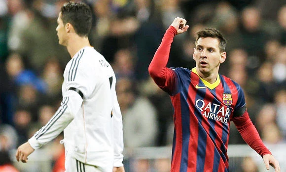 Messi hat trick guides Barca to 4-3 win at Madrid