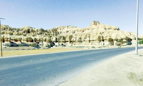 Al-Gara Mountain in Hofuf undergoes improvements