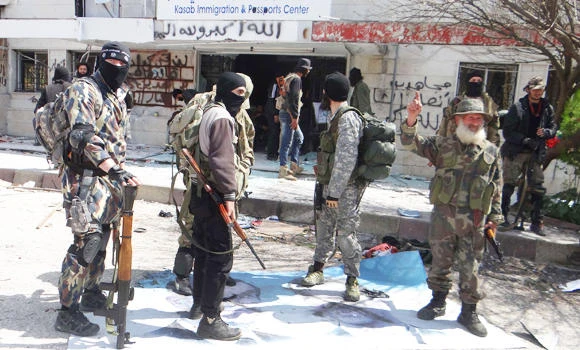 Syria rebels take coastal village in Assad heartland