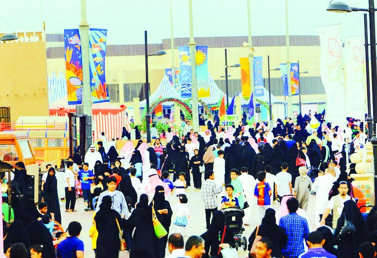 Azmeel village is wow factor of Jubail Spring Festival