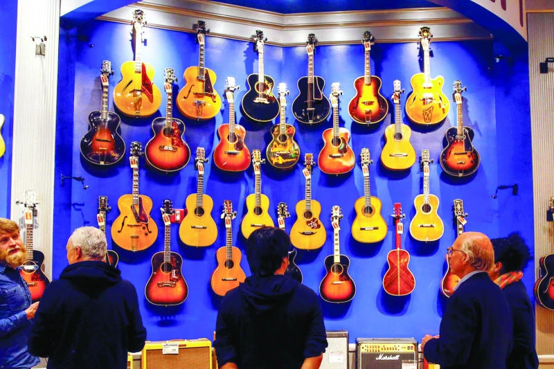Market for vintage guitars tunes up again