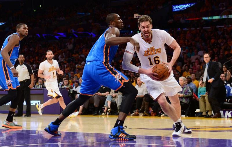 Lakers post upset win over Durrant, Thunder
