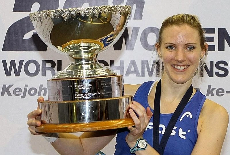 Massaro’s new world women’s squash champion