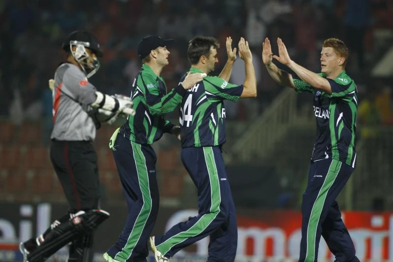 Ireland knocks UAE out of World Twenty20