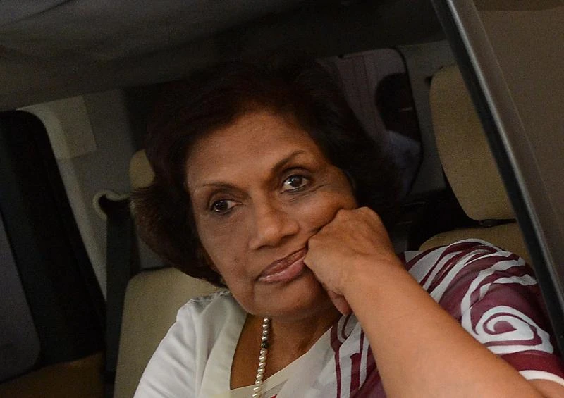 Sri Lanka's ex-president says her life is at risk