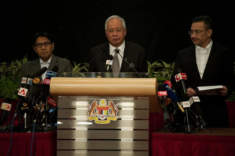 Malaysia says missing plane crashed in Indian Ocean