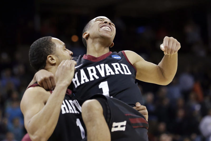 No. 12 seeds Harvard, North Dakota State pull upsets