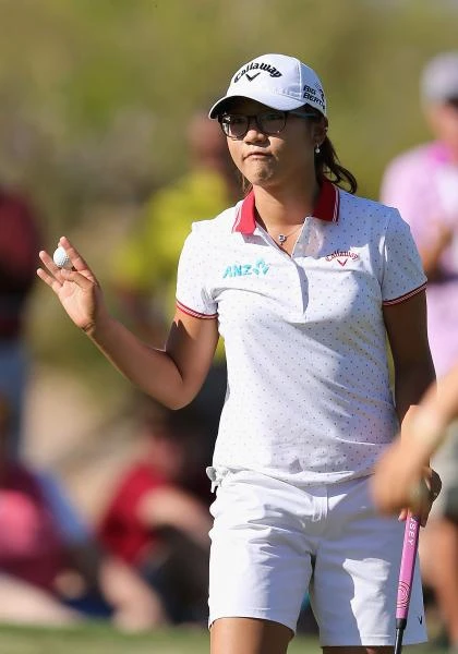 Kiwi teen star Ko grabs Founders Cup lead