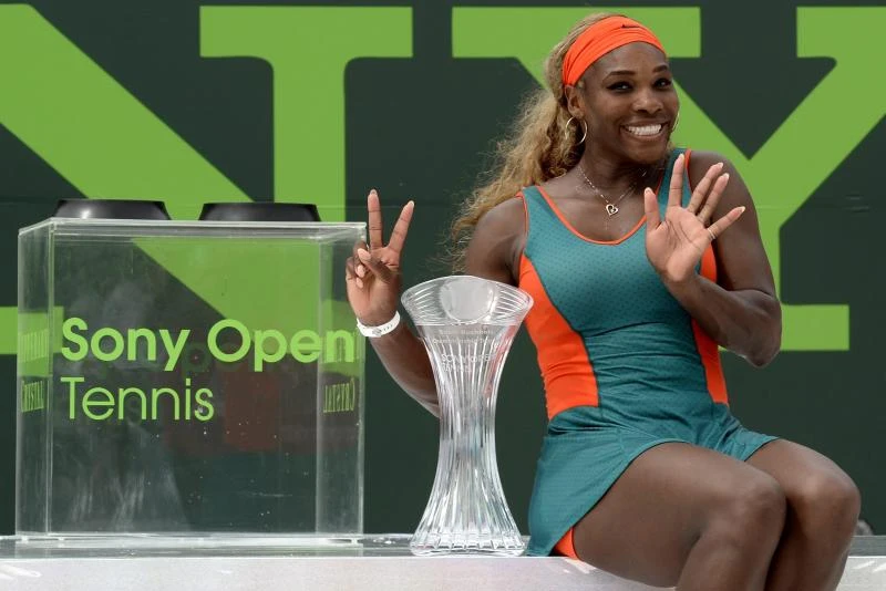 Serena seals magnificent seventh in Miami