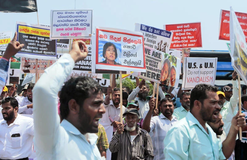 Sri Lanka claims moral victory from war crimes vote