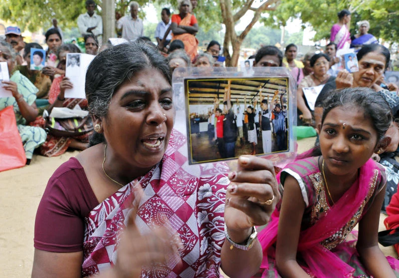 Sri Lanka military defends arresting mother of missing rebel