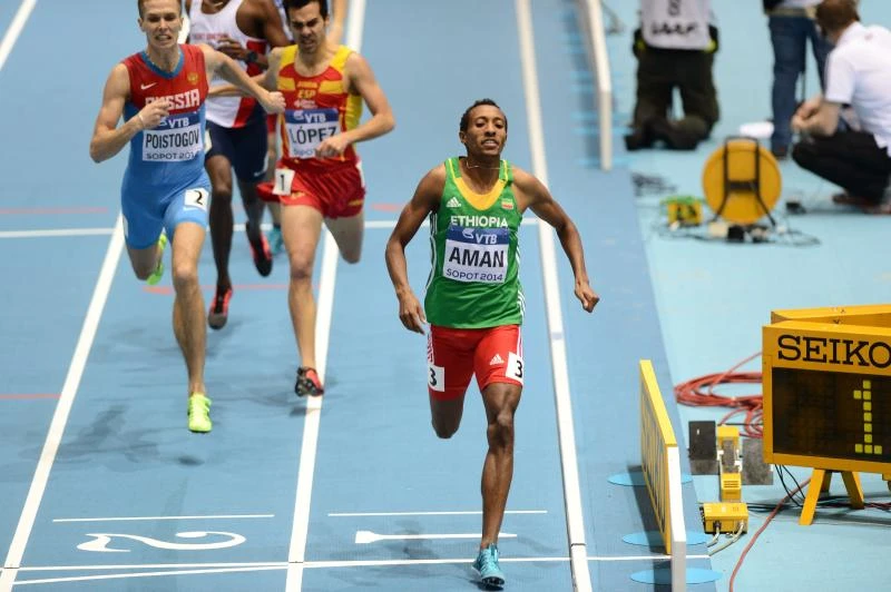 Easy for Dibaba, Aman; Vlasic wobbles