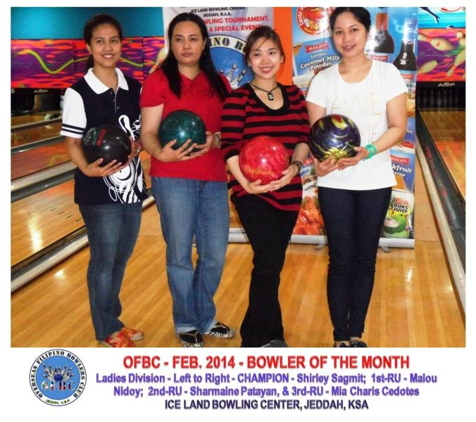 Rookie bowler Lugue bags title in OFBC monthly tournament