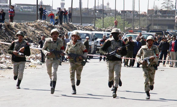 6 Egypt Army officers killed