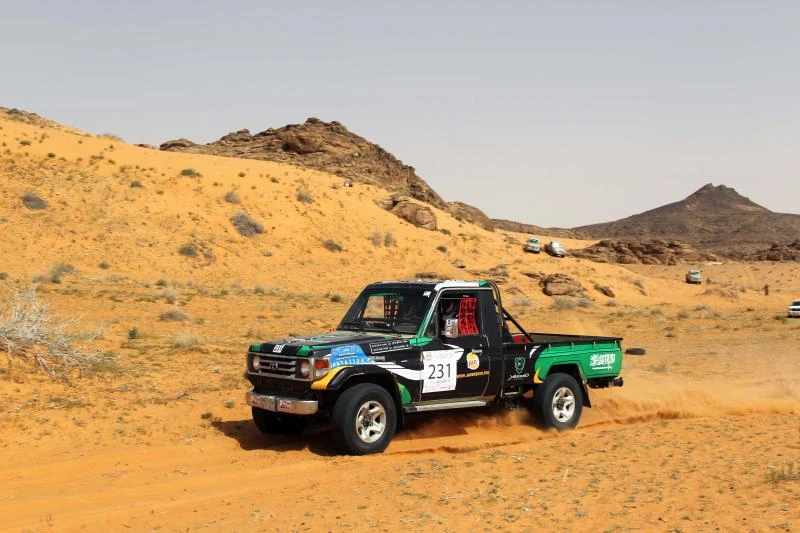 Saudi duo seizes Hail Rally lead