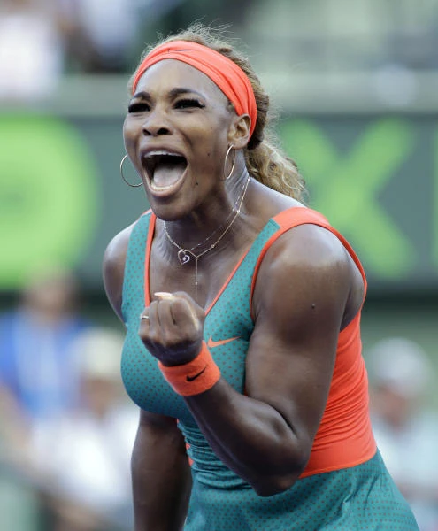 Serena, Sharapova triumph
