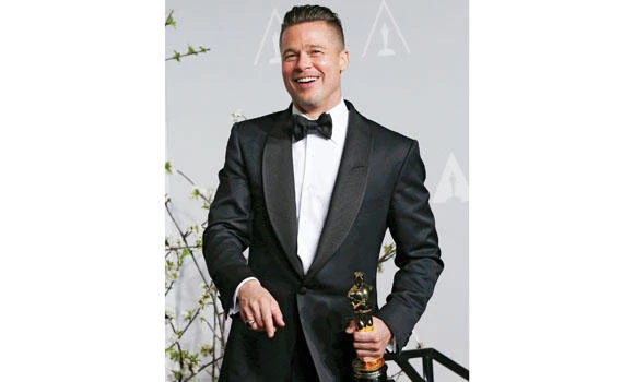 Accessories on Brad Pitt’s costume designed by Jolie