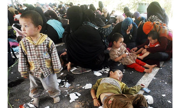 220 ‘Turkish" human trafficking victims found in Thai camp
