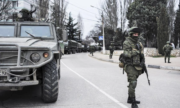 Russian troops take over Ukraine’s Crimea region