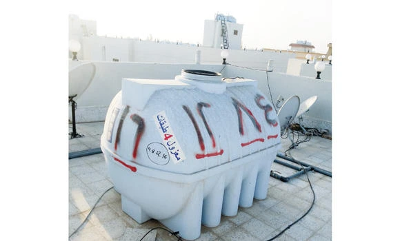 Rooftop water tanks pose health risks