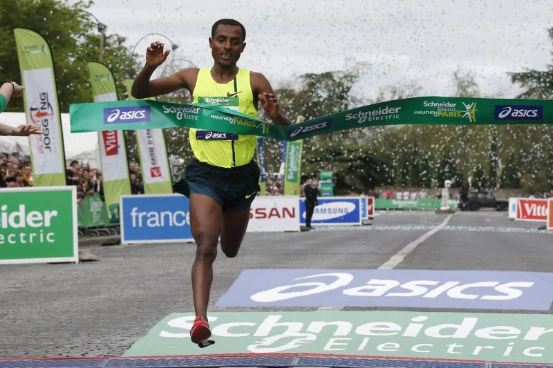 Bekele tastes victory in marathon debut
