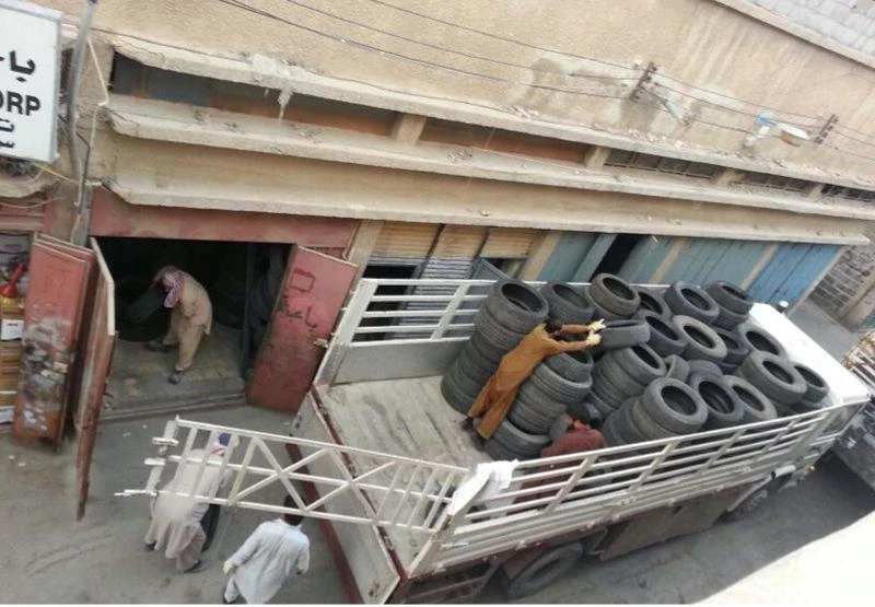 150,000 used tires seized in Riyadh