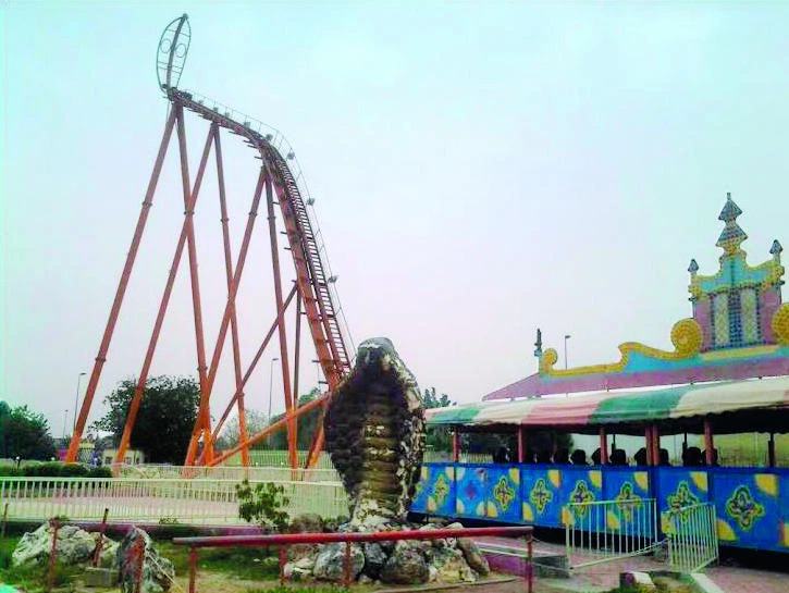You need a strong heart for a cobra ride