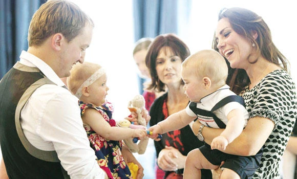 Curious George revels in royal play day