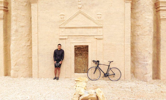 Cycling around the Gulf for a ‘special’ cause