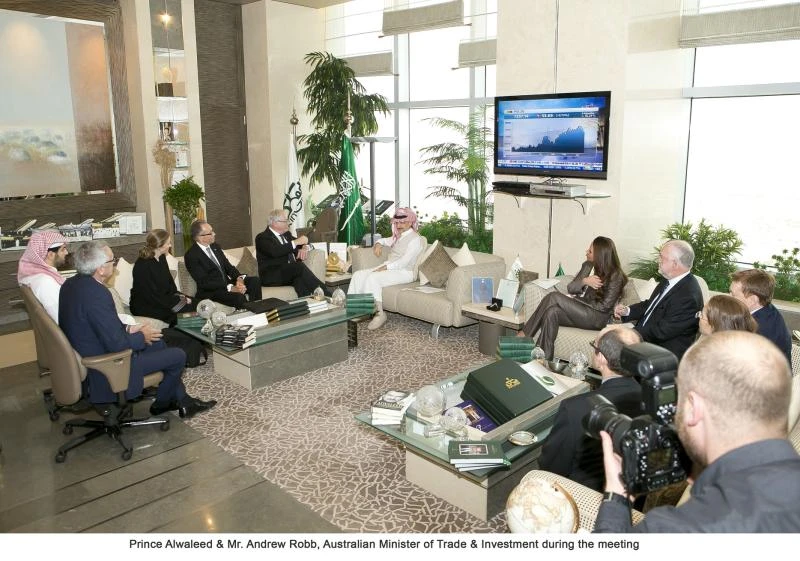 Alwaleed explores fresh opportunities in Australia