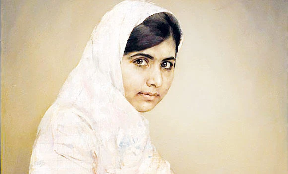 Malala portrait might fetch $80,000