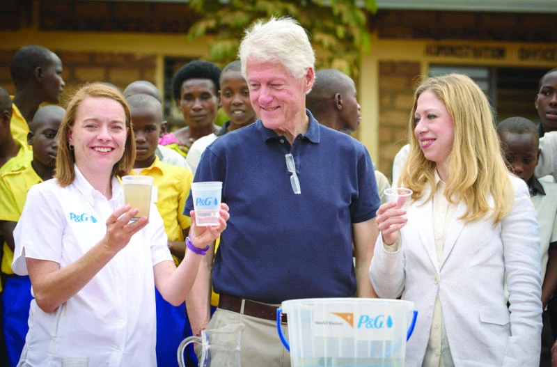 P&G delivers 7 billionth liter of clean drinking water
