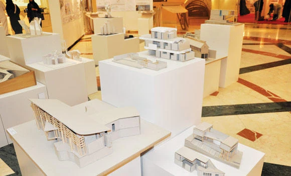 Architecture students exhibit innovative house designs